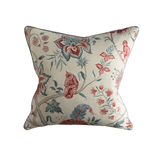 Floral Monkey Cushion