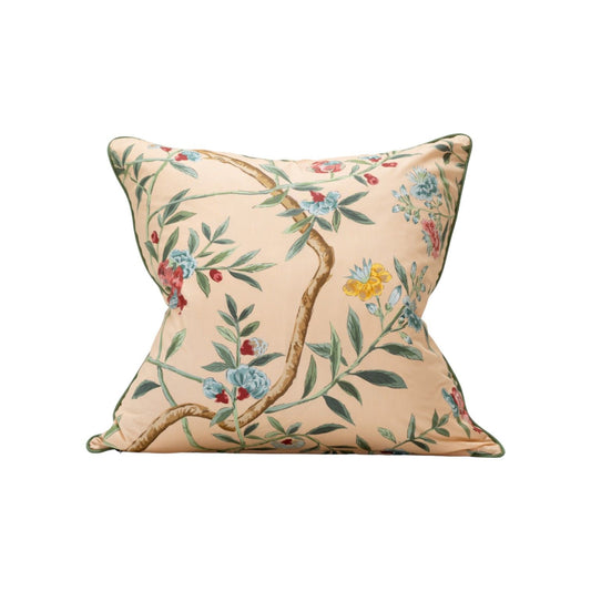 Chinoiserie Floral Cushion