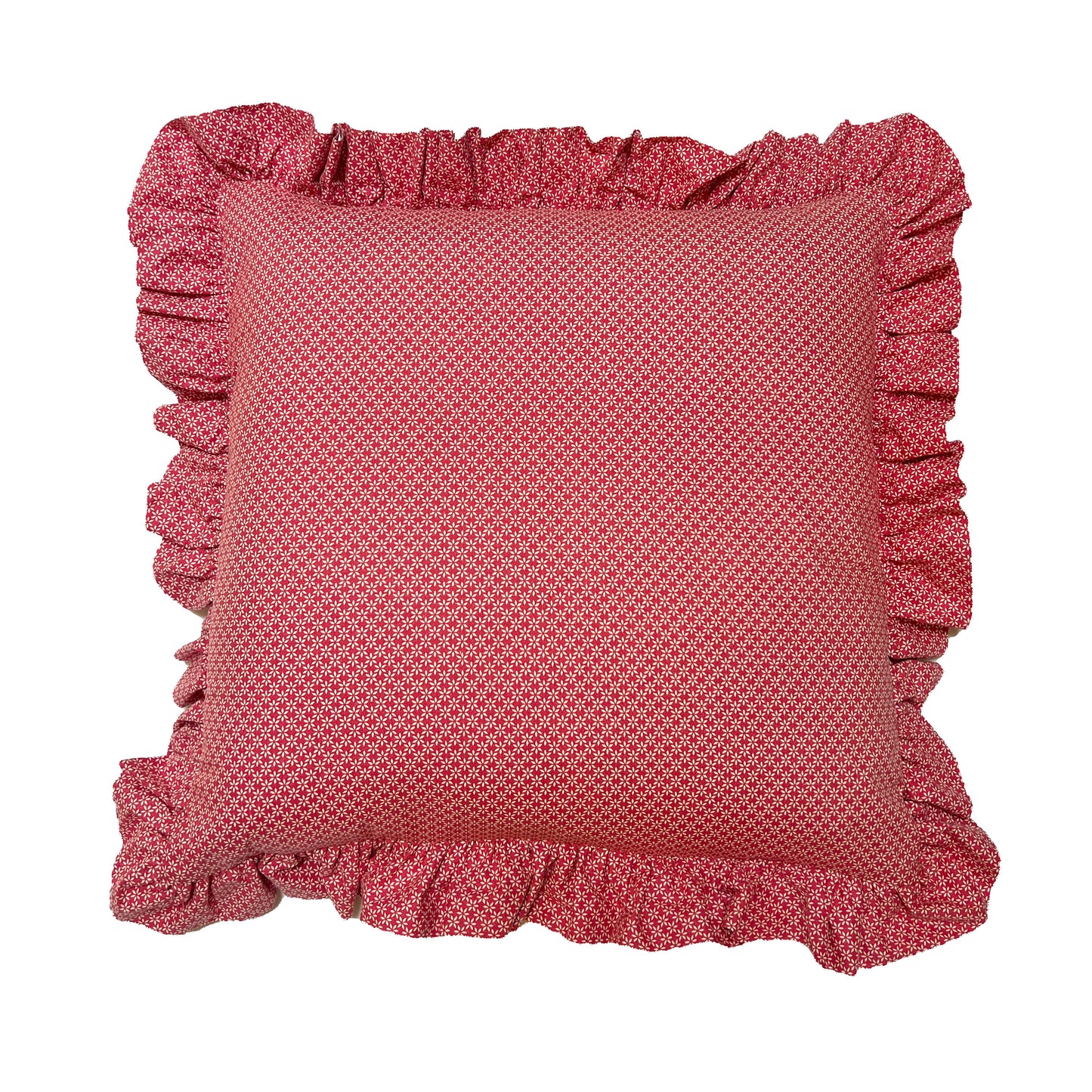 Pink Ruffle Cushion