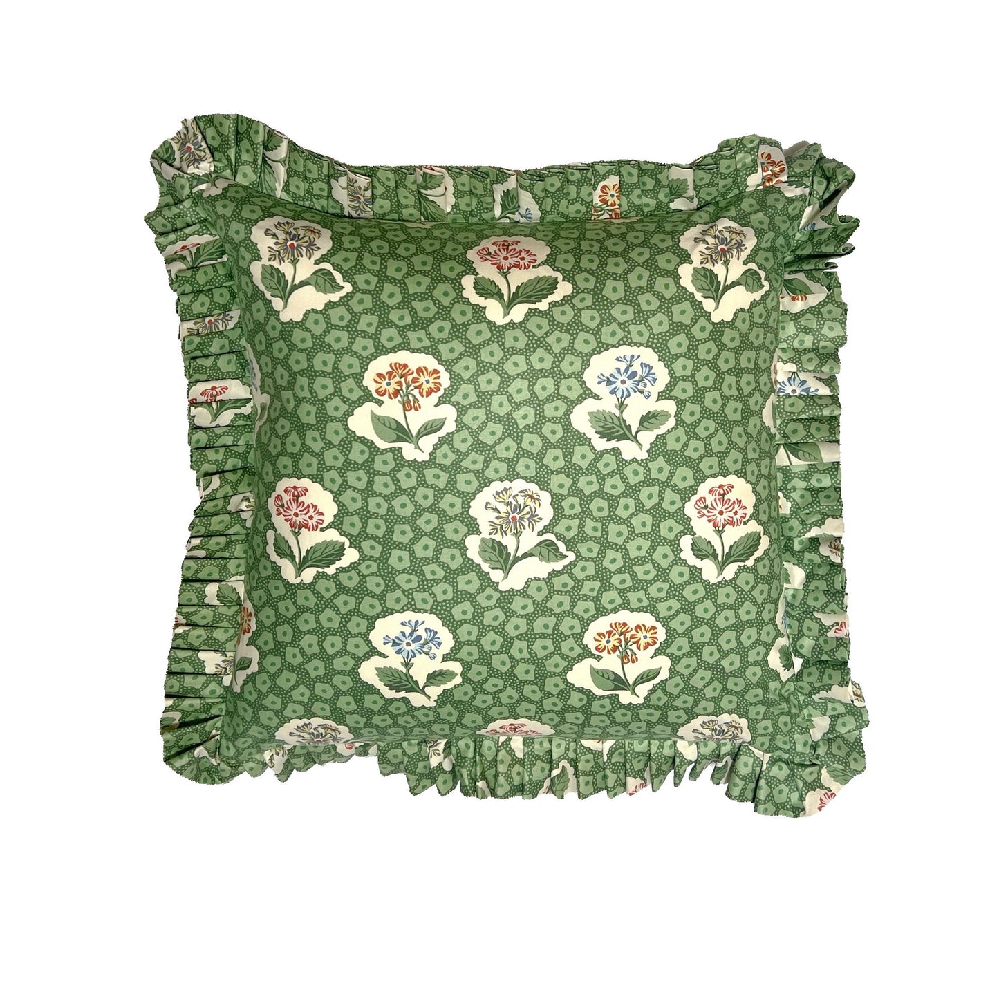 Green Chintz Cushion