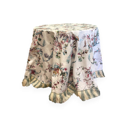 Chinoiserie Toile Tablecloth