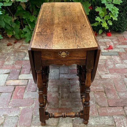 English Oak Gateleg Table