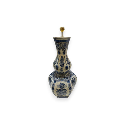 Painted Porcelain Delft Lamp