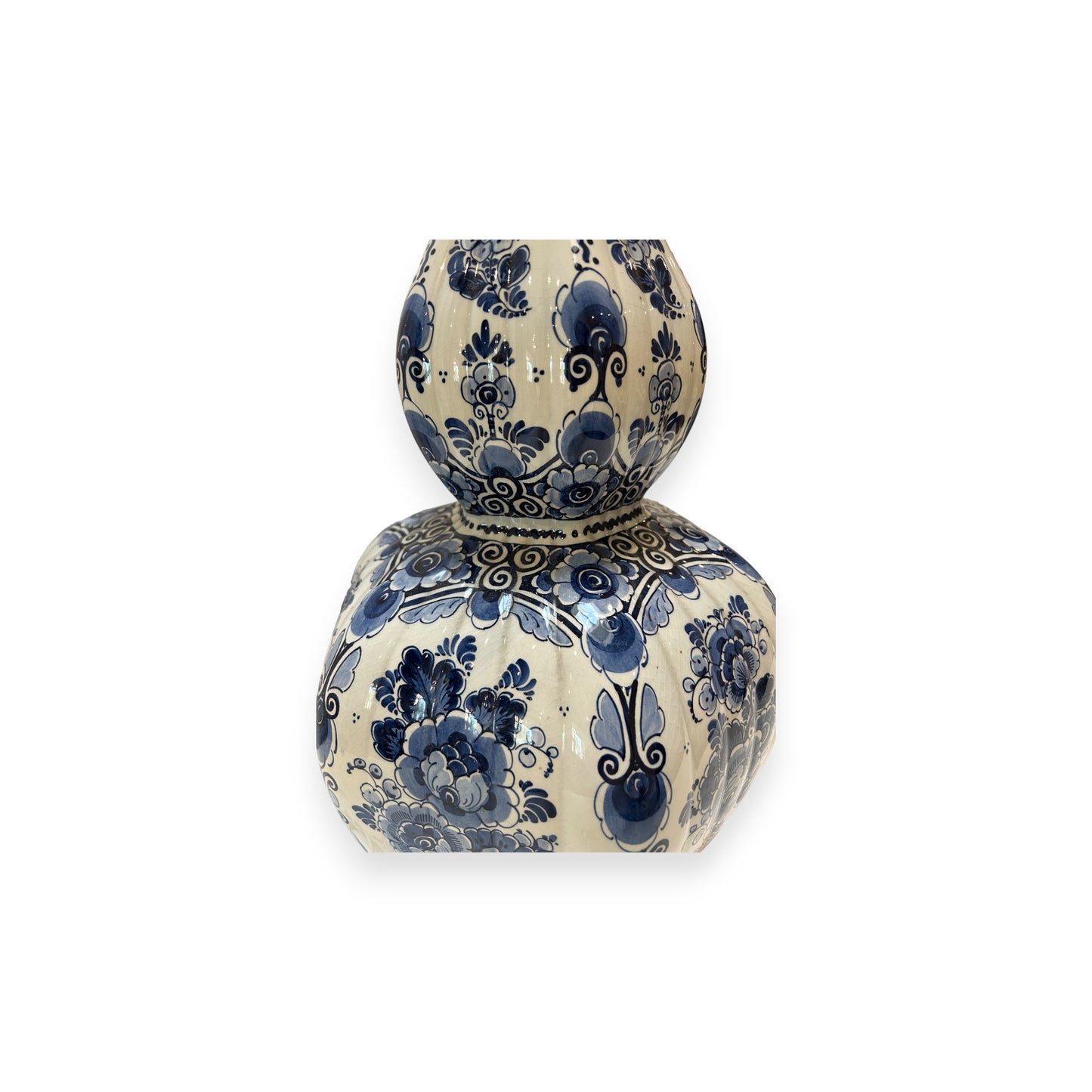 Painted Porcelain Delft Lamp