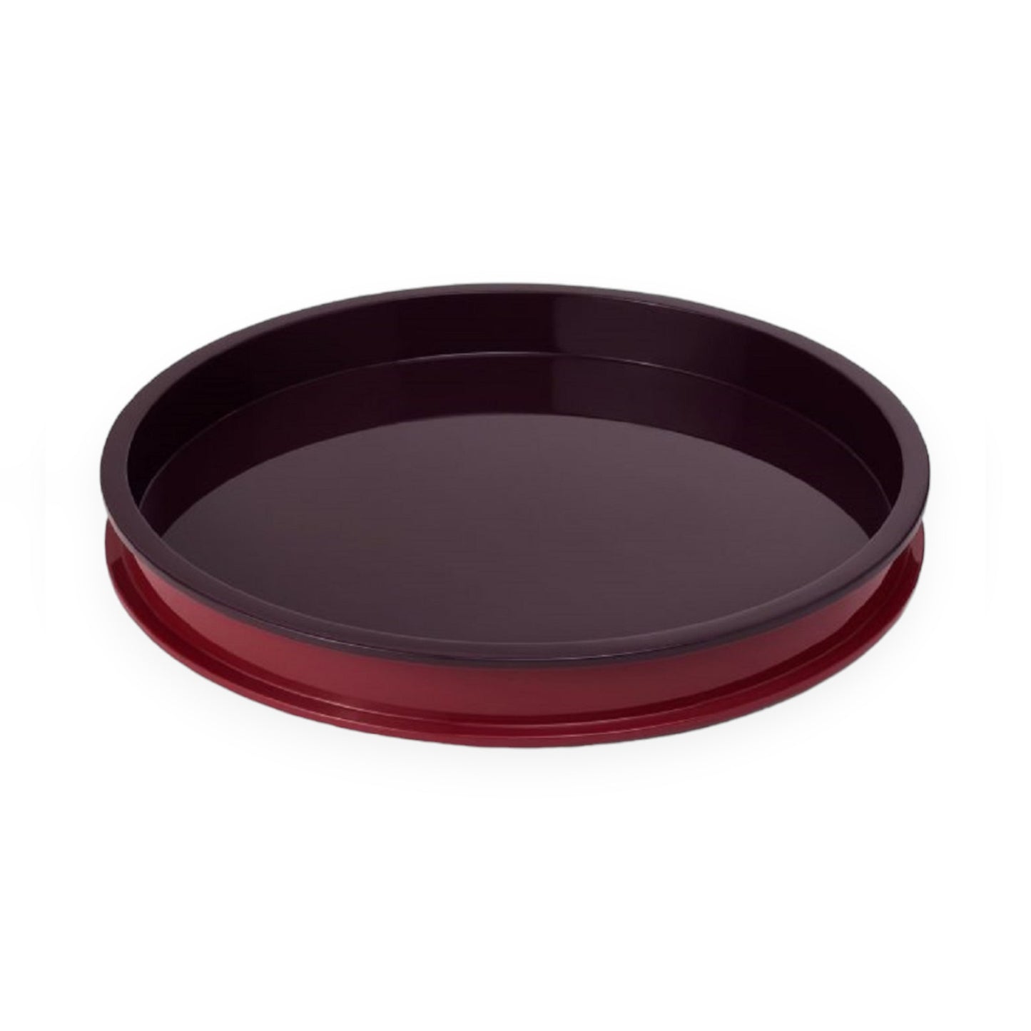 Large Circular Lacquer Tray