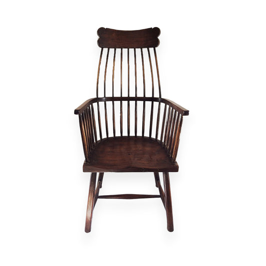 Lobster Pot Chair Dark Finish