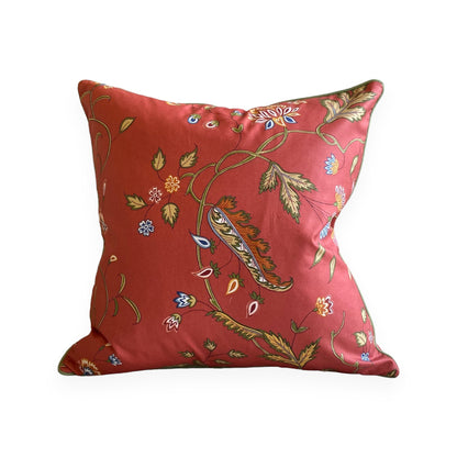 Red Floral Cushion