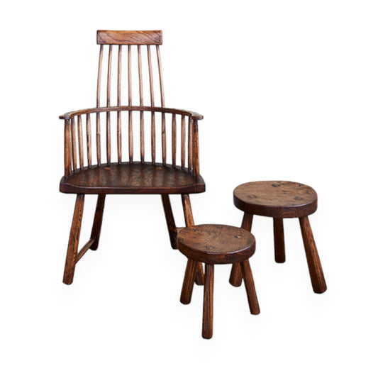 Child’s Stick-back Chair & Stools